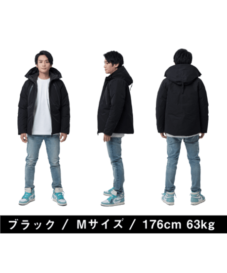 再販不可【SAMPLE品／1着限定】10,000円お得！ THE WISDOM DOWN PARKA 最強手ぶらダウンジャケット NAVY
