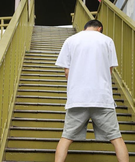 【完売御礼】Box Pocket Side Slit Tee White　20S-101