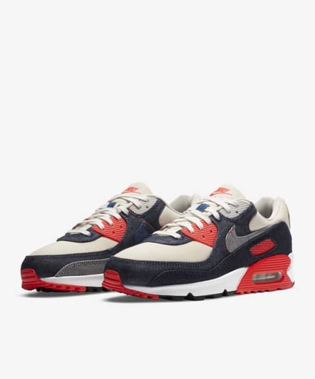 【送料込/最安値】新品 NIKE AIR MAX 90 DENHAM DENIM/INFRARED