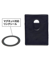 【マグネット対応リングシール+本革コースター付】3WAY TECH-WALLETの取り付け専用（Mag-Linkシステム）
