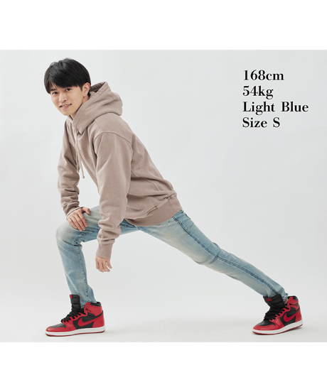 【特許超撥水・令和の虎ご愛用】脚が長く見える神JEANS TYPE-2 /ライトブルー LIGHT BLUE 脚長効果・O脚対策・スタイルアップ・若見え