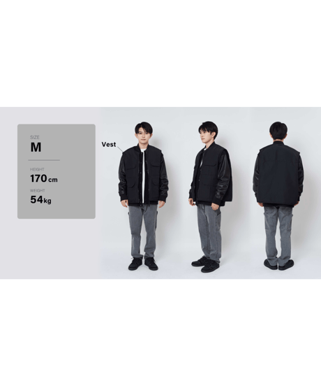 【最後の１着】「一生モノ」アウトドアに最適！難燃・撥水・本革『７WAY』究極の手ぶらスタジャン