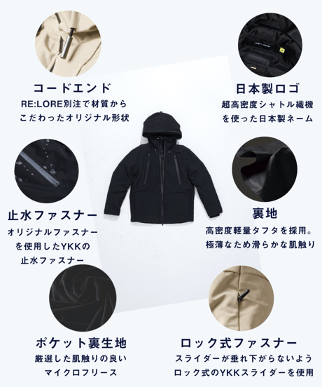 完売御礼・再販不可【🉐ラスト１着】THE WISDOM DOWN PARKA  NAVY  7720127001-0