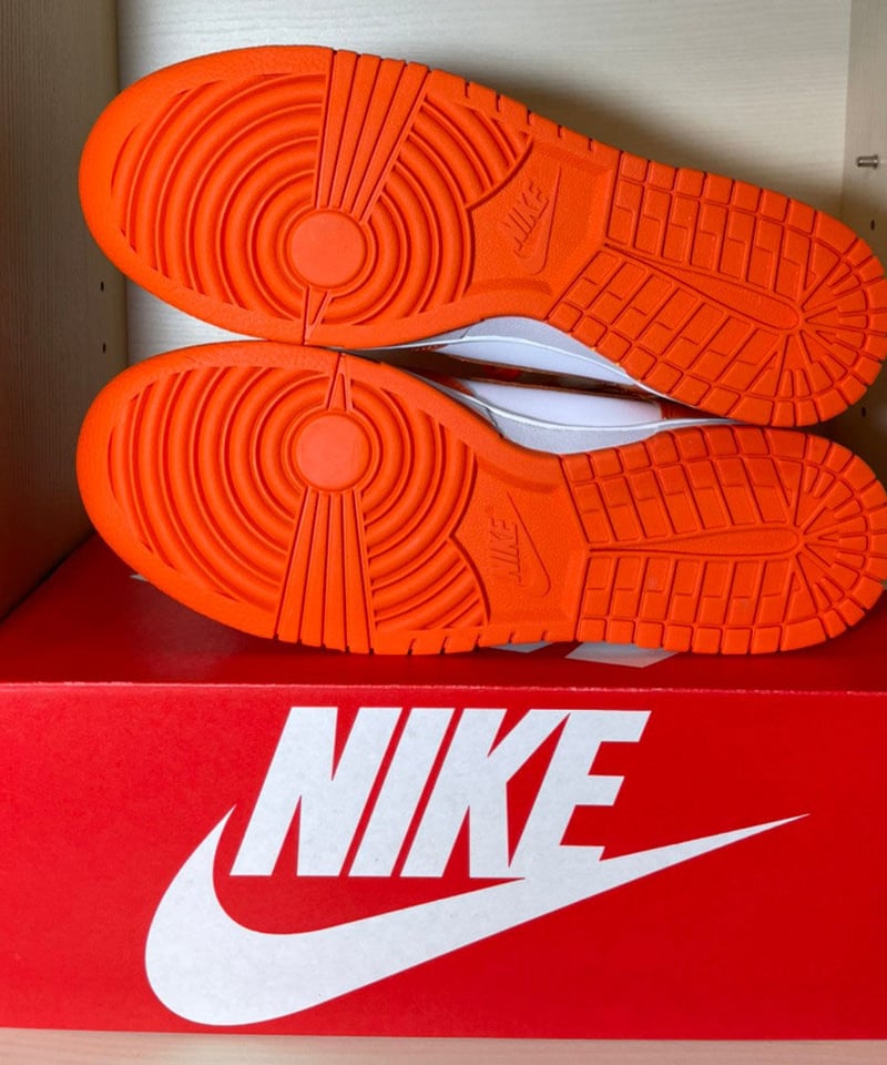 送料込/最安値】新品 NIKE DUNK HI RETRO ORANGE BLAZE (ME...