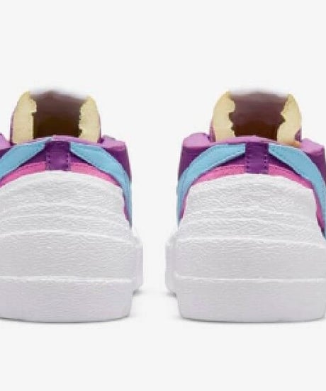 【定価以下／激安販売】新品NIKE BLAZER LOW/SACAI/KAWS ブレーザー LOW Purple Dusk