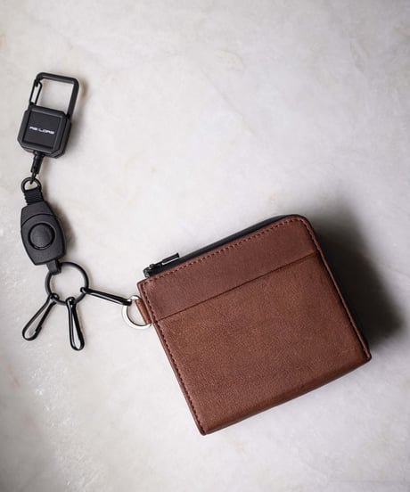 【便利・なくさないための】オリジナルリールキーホルダー／Original Reel Key Chain Matte Black　20F-404