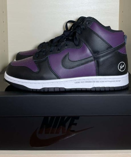 【定価以下販売】新品 NIKE DUNK HI fragment-design