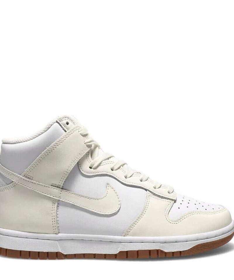 送料込/実質定価販売】NIKE WMNS DUNK HIGH ホワイトセイルガムソールWH...