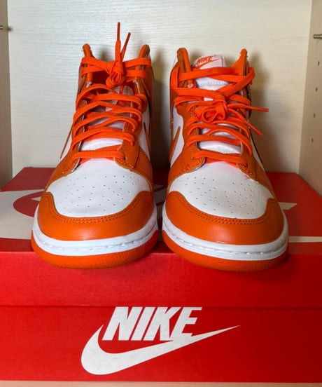 【送料込/最安値】新品 NIKE DUNK HI RETRO ORANGE BLAZE (MENS)