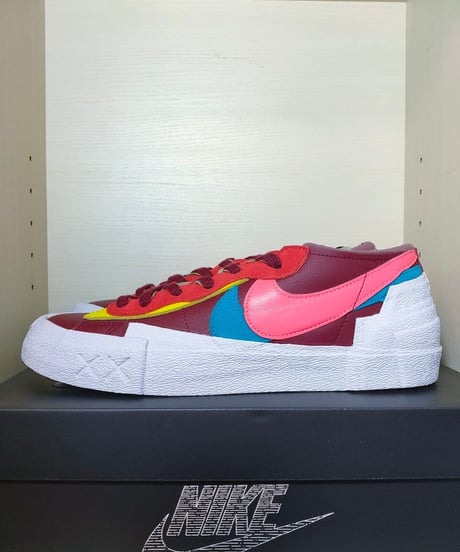 【送料込/実質定価販売】NIKE BLAZER LOW/SACAI/KAWS ブレーザー LOW Team Red