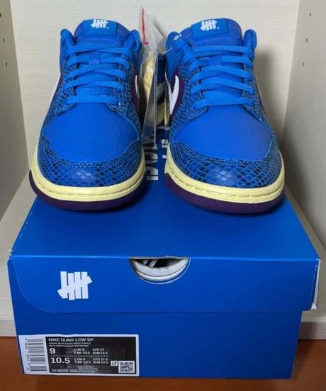【定価販売/送料込み】新品 NIKE DUNK LOW SP "UNDEFEATED"BLUE/WHITE/NIGHT PURPLE