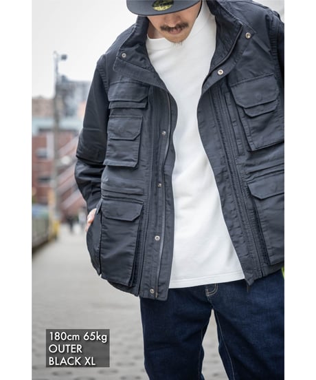 【極少量限定／再入荷なし】MB氏も絶賛！究極の手ぶらアウター／THE PERFECT ALL-WEATHER JACKET／18WAYで春夏秋冬OK／難燃・超撥水／23ポケットで手ぶら