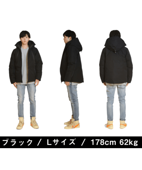 【㊗️完売御礼】【2020年モデル】THE WISDOM DOWN PARKA  BLACK  7720127001-0
