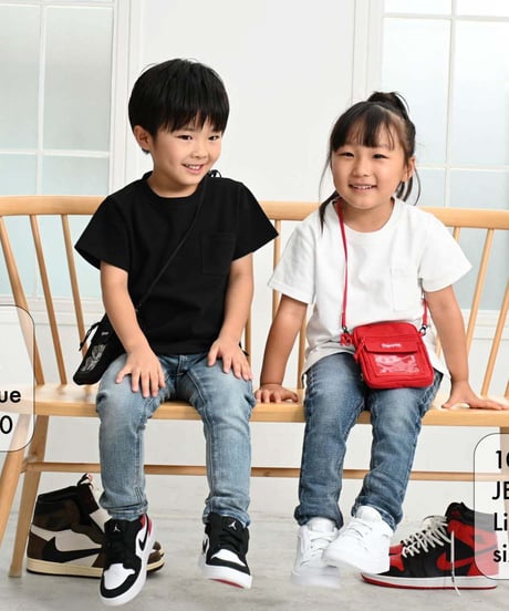 【新価格・在庫限り】Kids Hyper Stretch Denim Jeans Light Blue　19F-226