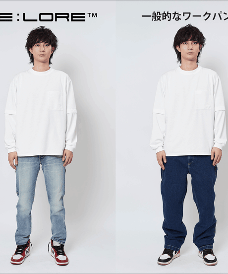 【大感謝】シリーズ累計販売実績2,000万円／2倍伸びる／10ポケット手ぶら超撥水デニム『10 POCKETS GUM-GUM JEANS+』BLACK／ブラック／黒