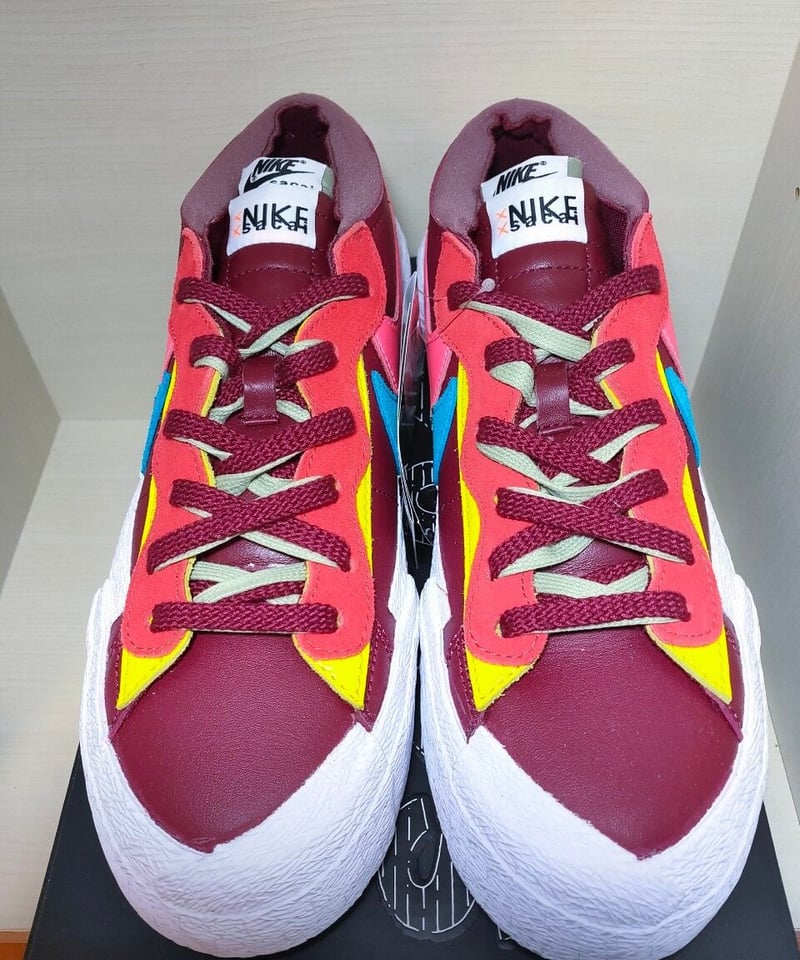 送料込/実質定価販売】NIKE BLAZER LOW/SACAI/KAWS ブレーザー LO