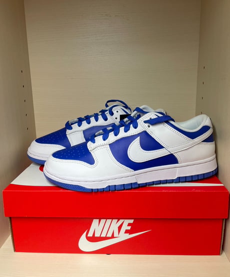 【送料込/実質定価販売】Nike Dunk Low "Racer Blue and White/Reverse Kentucky" ナイキダンクローリバースケンタッキー 裏ダンク