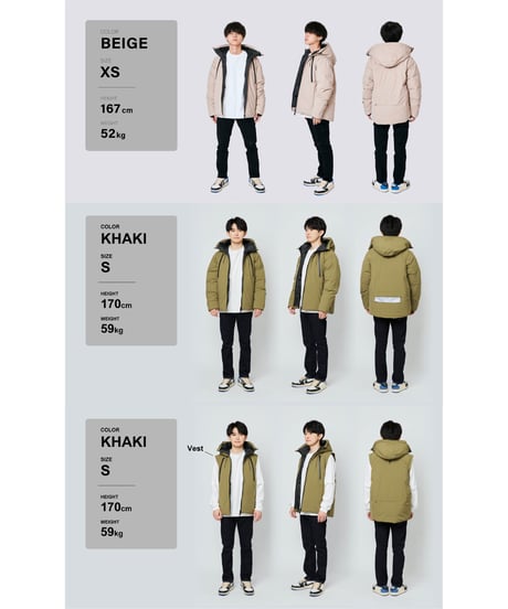 【先着順／再入荷不可】累計6,000万円以上／クラファンNo.1／究極の2WAY手ぶらダウン／THE WISDOM 2WAY DOWN PARKA／令和の虎も多数ご愛用