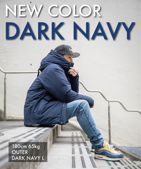 【1着限定／SAMPLE品／10,000円お得／NAVY・L】クラファンNo.1ダウン／累計3,000万円以上／究極の手ぶらダウン／THE GENIUS DOWN PARKA／令和の虎も多数ご愛用