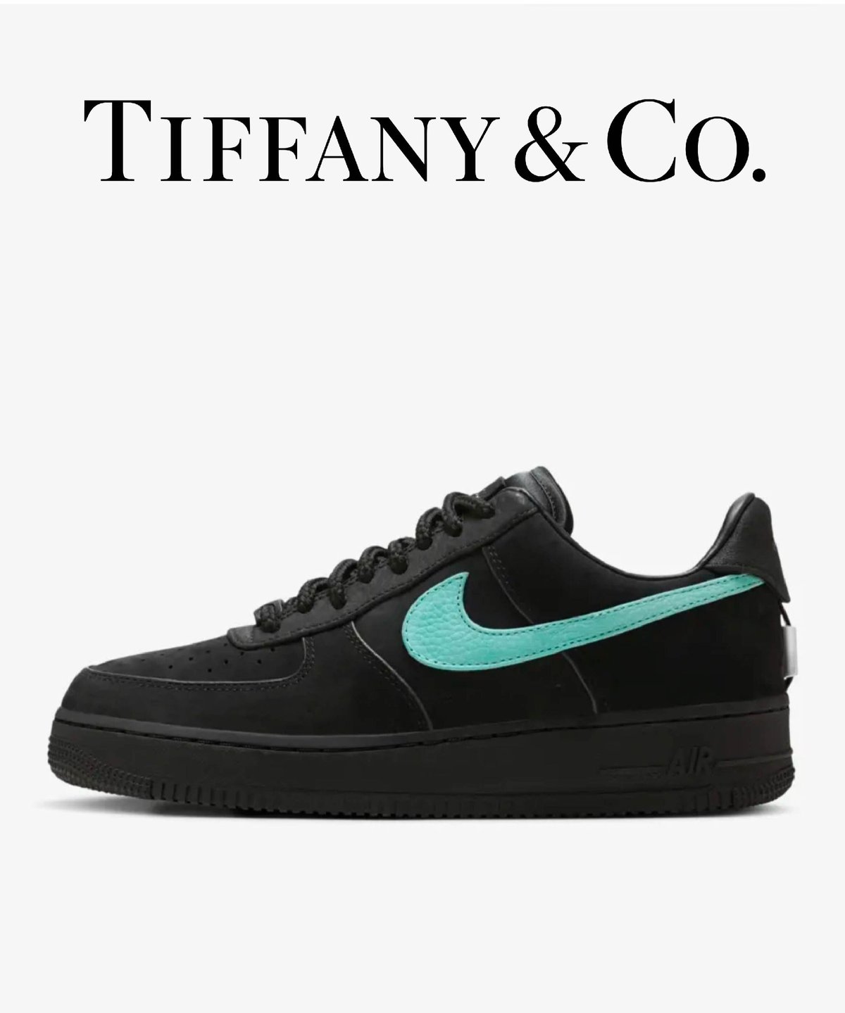 送料込/国内最安値に挑戦!】新品未使用Tiffany & Co. × Nike 送料込/国内最安値に挑戦!】新品未使用Tiffany & Co. × Nike
