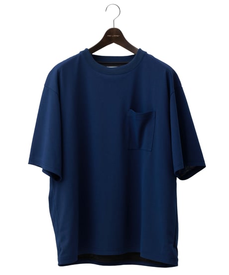 【最後の1着】ご支援額：850万円／メディア多数掲載／日本製・究極の手ぶら・特許超撥水Tシャツ『THE PERFECT TEE』NAVY／ネイビー／紺