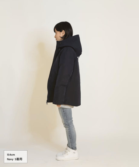 完売御礼・再販不可【🉐ラスト１着】THE WISDOM DOWN PARKA  NAVY  7720127001-0