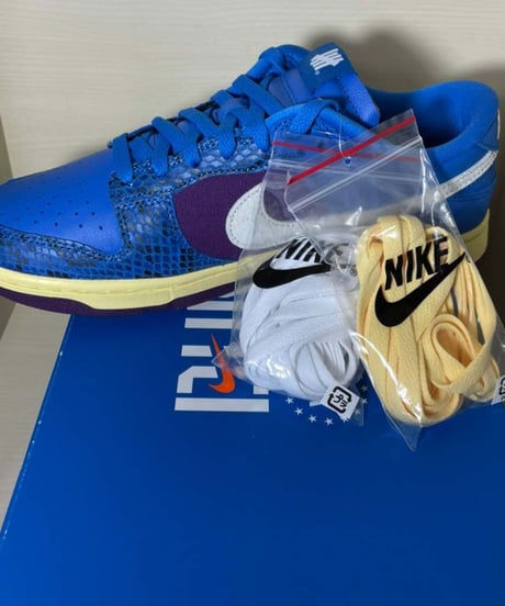 【定価販売/送料込み】新品 NIKE DUNK LOW SP "UNDEFEATED"BLUE/WHITE/NIGHT PURPLE