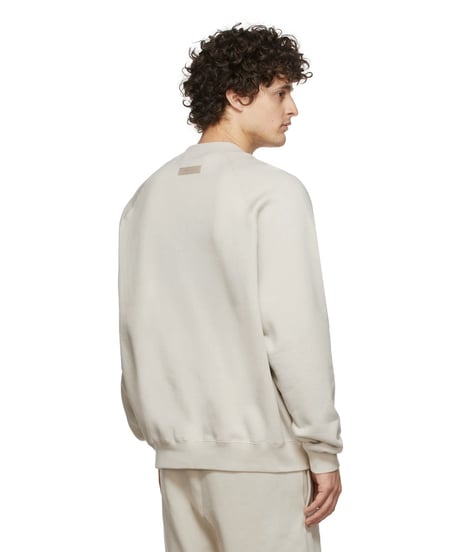 【本物・新品・送料込み】ESSENTIALS Beige '1977' Relaxed Sweatshirt クルーネックスウェットシャツエッセンシャル