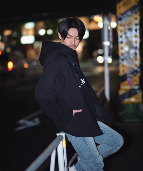 【SAMPLE品／1着限定】4,000円お得！ THE WISDOM 4WAY SHIRT BLACK