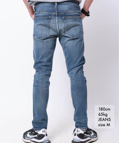 【サンプルも全て完売御礼】14.5OZ／ヘビーオンスハイパーストレッチデニムパンツ　Vintage Mid Blue／ヴィンテージミッドブルー