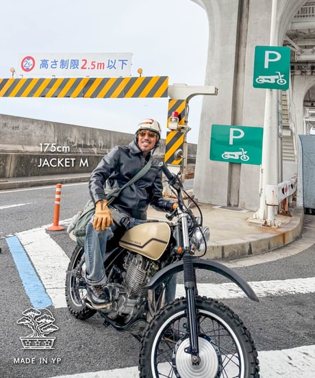 MADE IN YP | RE:LORE『VINTAGE HORSEHIDE RIDERS JACKET』"NO BACK PRINT"｜無地.ver