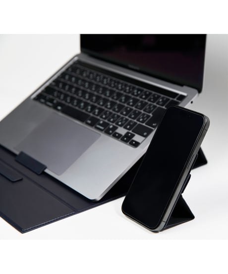 【マグネット対応リングシール+本革コースター付】3WAY TECH-WALLETの取り付け専用（Mag-Linkシステム）