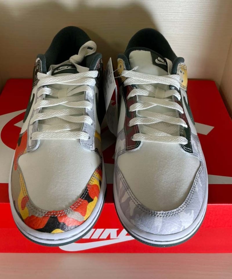 靴/バッグ NIKE DUNK LOW SE "SAIL MULTI CAMO" 24cm NIKE公式】ダンク LOW 'Sail Multi-Camo' (DH0957-100 / NIKE DUNK LOW