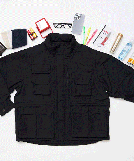 【極少量限定／再入荷なし】MB氏も絶賛！究極の手ぶらアウター／THE PERFECT ALL-WEATHER JACKET／18WAYで春夏秋冬OK／難燃・超撥水／23ポケットで手ぶら