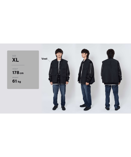 【最後の１着】「一生モノ」アウトドアに最適！難燃・撥水・本革『７WAY』究極の手ぶらスタジャン