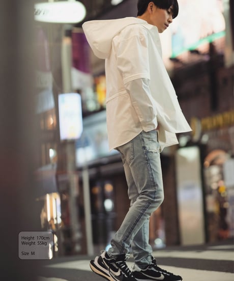 【SAMPLE品／1着限定】4,000円お得！THE WISDOM 4WAY SHIRT WHITE