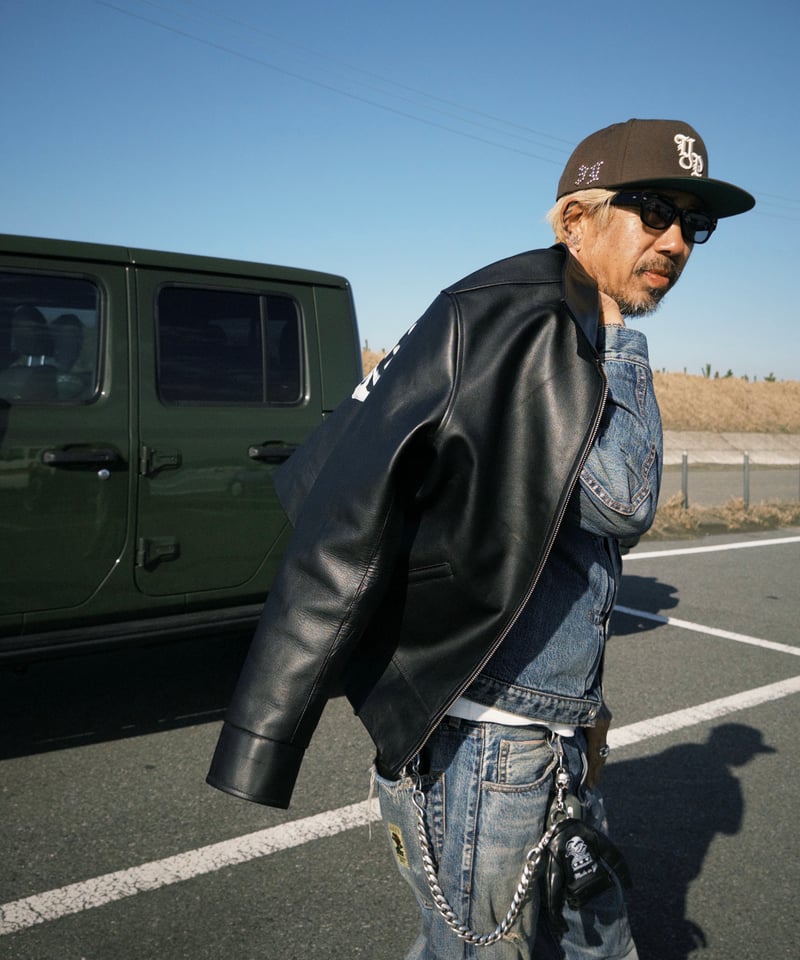 MADE IN YP | RE:LORE『VINTAGE HORSEHIDE RIDERS J