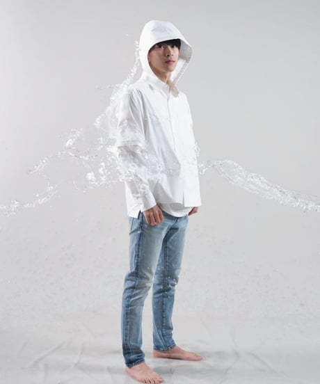 【SAMPLE品／1着限定】4,000円お得！THE WISDOM 4WAY SHIRT WHITE