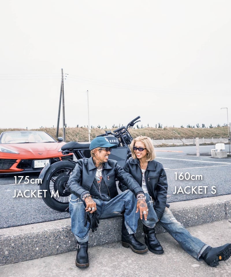 MADE IN YP | RE:LORE『VINTAGE HORSEHIDE RIDERS J