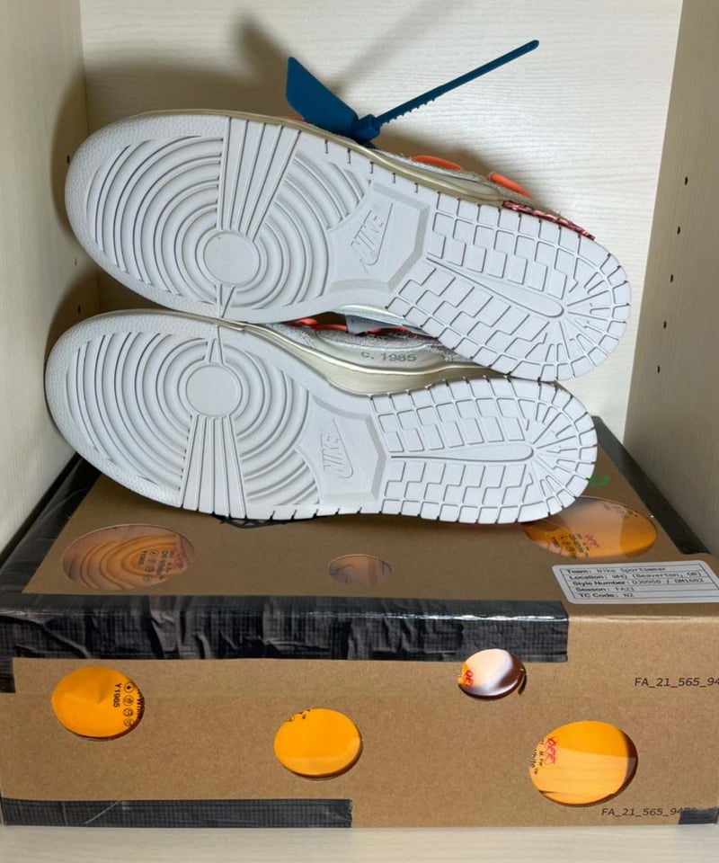 抽選・定価販売／送料込み】Off-White﻿﻿﻿﻿﻿™ × NIKE DUNK LOW /