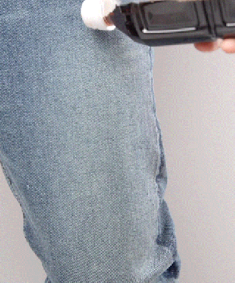 【自由の極み】スマホに最適６ポケット｜無段階ウエスト調整｜２倍伸びる超撥水デニム｜GUM-GUM JEANS 3.0+｜BLACK