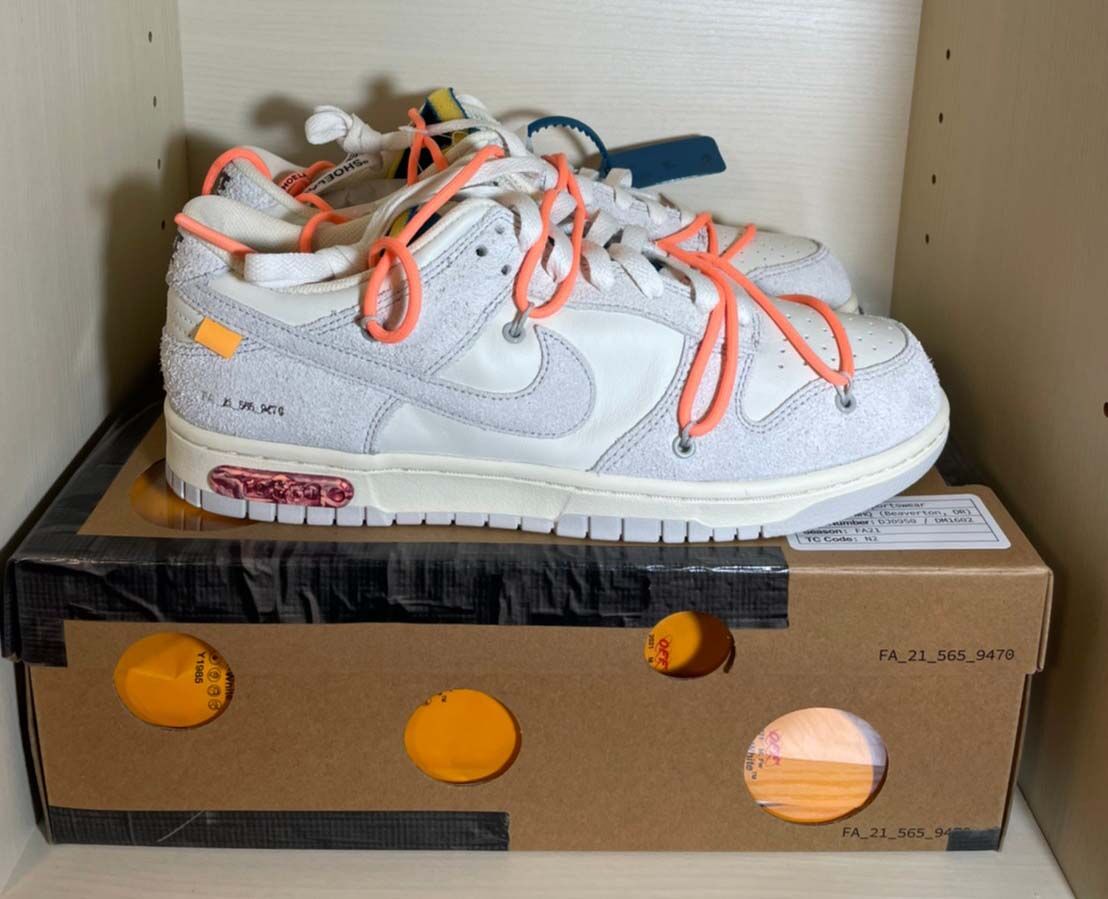 抽選・定価販売／送料込み】Off-White﻿﻿﻿﻿﻿™ × NIKE DUNK LOW /...