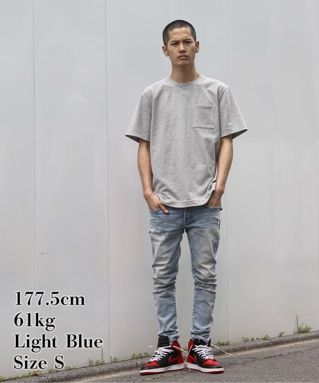【特許超撥水・令和の虎ご愛用】脚が長く見える神JEANS TYPE-2 /ライトブルー LIGHT BLUE 脚長効果・O脚対策・スタイルアップ・若見え