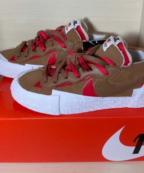 【送料込/国内最安値】新品 NIKE x Sacai BLAZER LOW "British Tan"