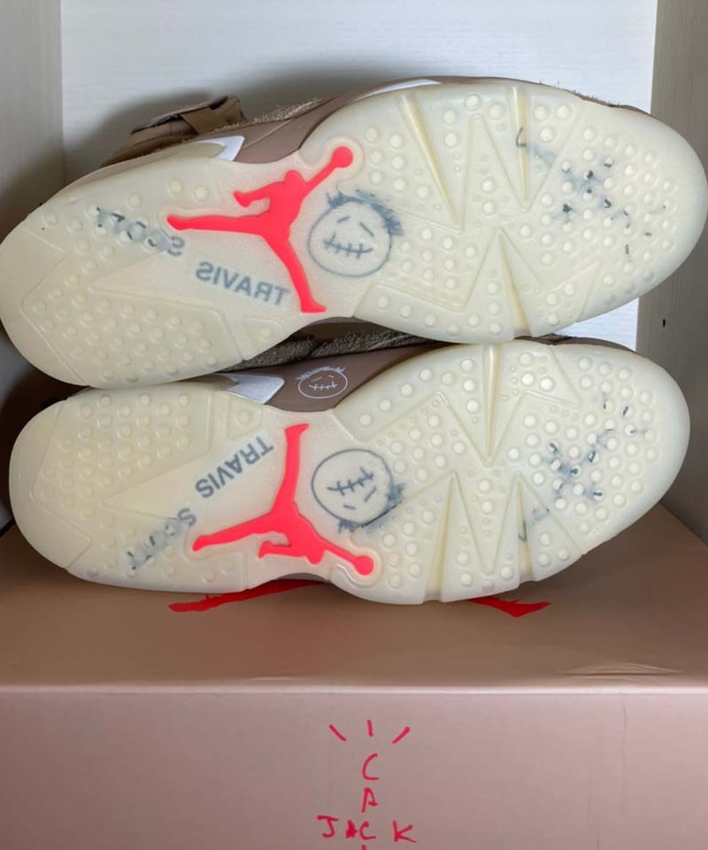 【送料込み／新品未使用】Travis Scott  Air Jordan 6 NIKE公式】エア ジョーダン 6 'Travis Scott' (DH0690-200 / AJ