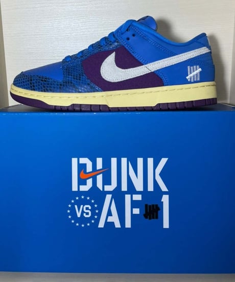 【定価販売/送料込み】新品 NIKE DUNK LOW SP "UNDEFEATED"BLUE/WHITE/NIGHT PURPLE