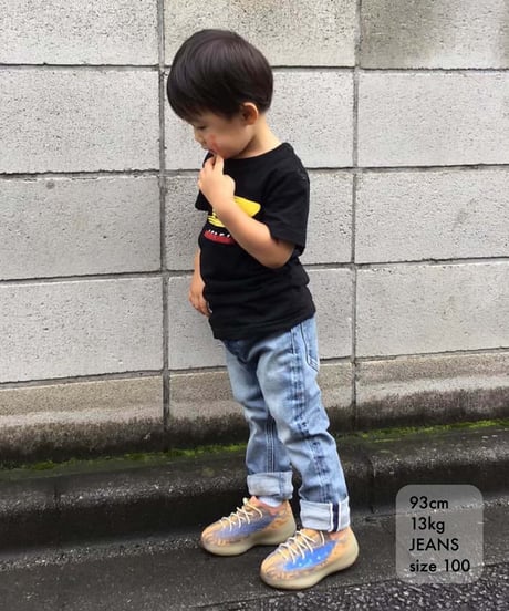 【新価格・在庫限り】Kids Hyper Stretch Denim Jeans Light Blue　19F-226