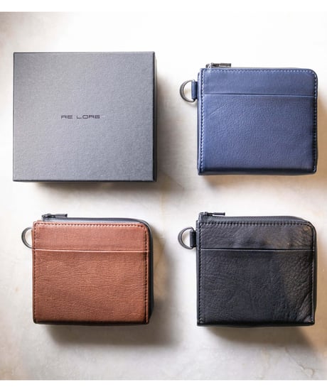 【1秒会計】最小・無くさない！国産の超撥水本革『天才ミニ財布／THE GENIUS WALLET』BROWN