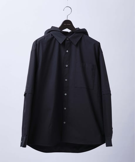 【SAMPLE品／1着限定】4,000円お得！ THE WISDOM 4WAY SHIRT BLACK