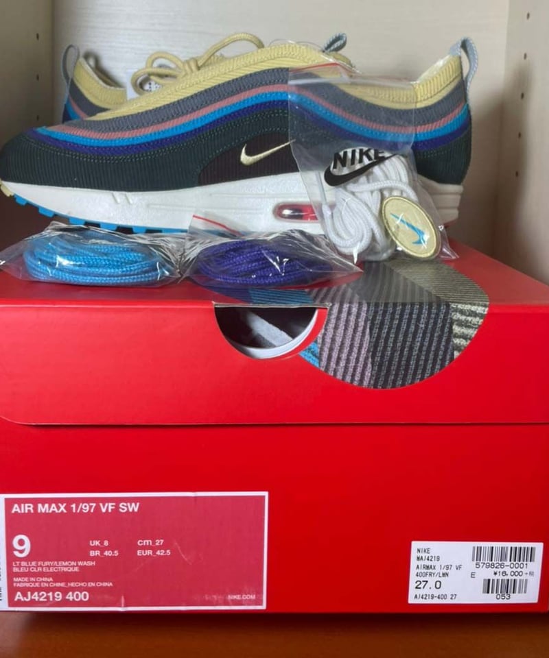 送料込/最安値】新品 NIKE AIR MAX 1/97 VF SW 送料込/最安値】新品 NIKE AIR MAX 1/97 VF SW